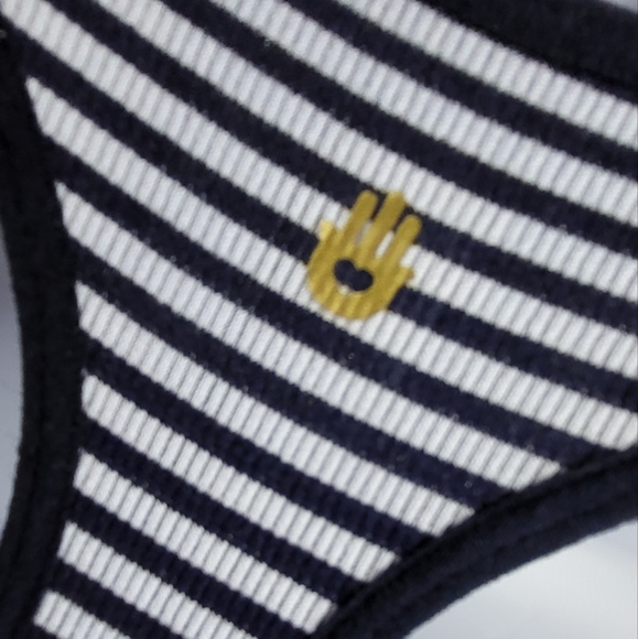 Spiritual Gangster Striped Crop Top Size XS/S - Picture 5 of 11